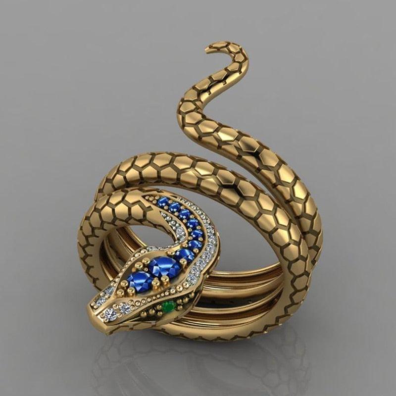金色の蛇の指輪