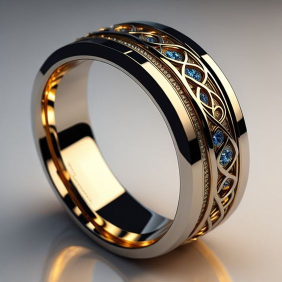 オファー：金色の無限リング ヴィンテージ